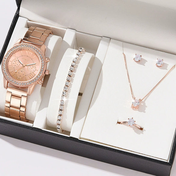 Women's Fashion Watch Alloy Stainless Steel Round Dial