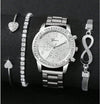 Women's Fashion Watch Alloy Stainless Steel Round Dial