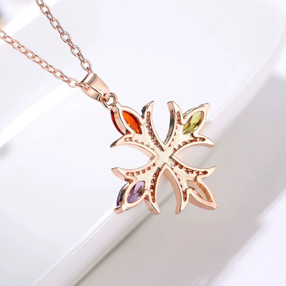 Women's Fashion Zircon Cross Jewelry Set With Necklace Earrings And Bracelet Electroplated Box Chain Crown And Roman Numeral Design