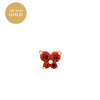 Women's Fashionable Distinctive Butterfly Ear Nails Copper Inlaid With Diamond Animals Style