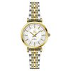 Women's Fashionable Simple Diamondembedded Light Luxury Watch With Steel Belt And Round Dial