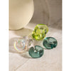 Women's Fashionable Simple Elegant Cute Resin And Plastic Cshaped Ear Clip With Dripping Oil Treatment And Geometric Style