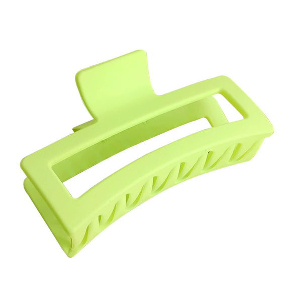 Women's Fashionable Simple Geometric Hollow Ps Handmade Shark Clip Hair Grab
