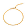 Women's Fashionable Simple Geometric Stainless Steel 18K Goldplated Bracelet