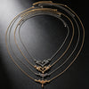 Women's Fashionable Waist Chain With Zircon Heart Wing Pendant Made Of Zinc Alloy
