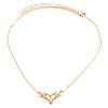 Women's Fashionable Waist Chain With Zircon Heart Wing Pendant Made Of Zinc Alloy