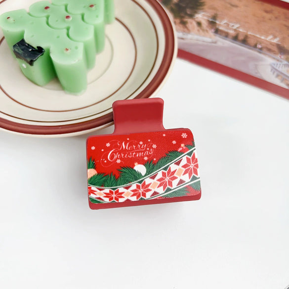 Women's Festival Element Plastic And Resin Handmade Hair Clips