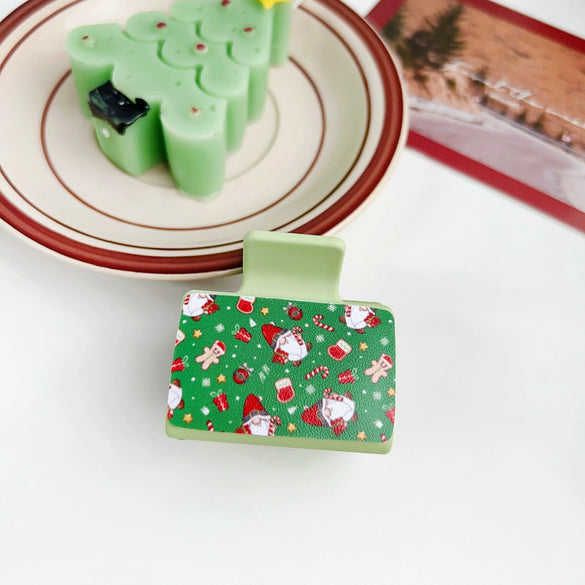 Women's Festival Element Plastic And Resin Handmade Hair Clips