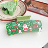 Women's Festival Element Plastic And Resin Handmade Hair Clips