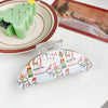 Women's Festival Element Plastic And Resin Handmade Hair Clips