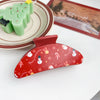 Women's Festival Element Plastic And Resin Handmade Hair Clips