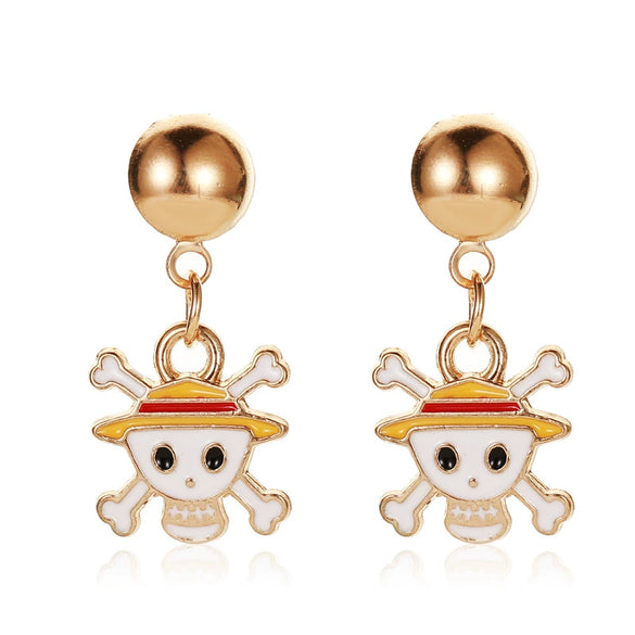 Women's Festive Alloy Geometric Christmas Tree Snowflake Pumpkin And Rainbow Electroplated Earrings Holiday Gift