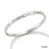 Women's Fine Zircon Stainless Steel Electroplated Bracelet