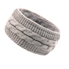 Women's Fleecelined Knitted Winter Headband Warm Ear Warmer Sports Hair Accessory