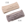 Women's Fleecelined Knitted Winter Headband Warm Ear Warmer Sports Hair Accessory