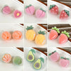 Women's Flocking Fruit Plastic Resin Earrings