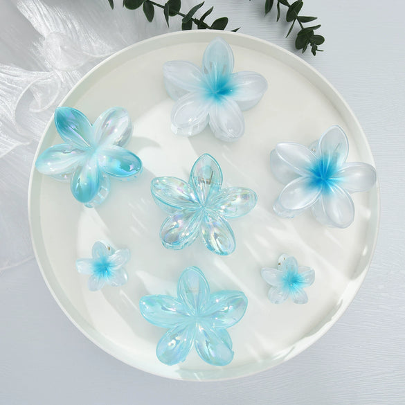 Women's Floral Hairpin Simple Style Paint Design Gripper Classification