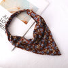 Women's Floral Plaid Geometric Chiffon Fabric Hair Band Triangle Turban Headband Fashion Hair Accessory