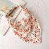 Women's Floral Plaid Geometric Chiffon Fabric Hair Band Triangle Turban Headband Fashion Hair Accessory