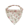 Women's Fresh Silver Silk Fabric Geometric Headscarf Headwear With Elastic Band