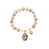 Women's Freshwater Pearl Animal Zodiac Inlaid French Niche Light Luxury Bracelet