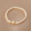 Women's Freshwater Pearl Handmade Copper Plastic Natural Style Bracelet Jewelry