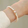 Women's Freshwater Pearl Handmade Copper Plastic Natural Style Bracelet Jewelry