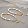Women's Freshwater Pearl Handmade Geometric Bracelets Light Luxury And Highend Accessories