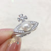 Women's Freshwater Pearl Ring Copper Round Pearl Opening Jewelry