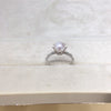 Women's Freshwater Pearl Ring S925 Sterling Silver Round Light Luxury