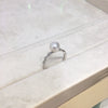 Women's Freshwater Pearl Ring S925 Sterling Silver Round Light Luxury