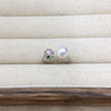 Women's Freshwater Pearl Ring S925 Sterling Silver Round Light Luxury