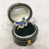 Women's Freshwater Pearl Ring With Copper And Round Pearl In Fashion Style
