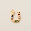 Women's Fruit Pattern Copper Gold Electroplated Pendant Necklace With Regular Chain