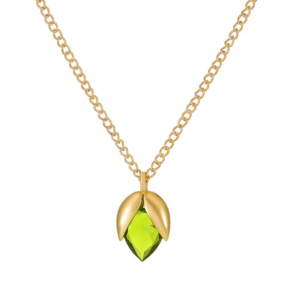 Women's Fruit Style Copper Pendant Necklace With Electroplating