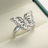 Women's Gentle Hollow Butterfly Copper Jewelry With Geometric Pattern And Electroplating