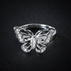 Women's Gentle Hollow Butterfly Copper Jewelry With Geometric Pattern And Electroplating