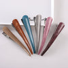 Women's Geometric Acetate Acrylic Hair Claw Clip With Brushed Finish Handmade Large Backofhead Hair Accessory