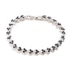 Women's Geometric Alloy And Rhinestone Bracelet With Electroplated Die Cast Crystal Inlay Fashion Jewelry