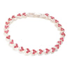 Women's Geometric Alloy And Rhinestone Bracelet With Electroplated Die Cast Crystal Inlay Fashion Jewelry