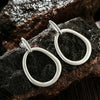 Women's Geometric Alloy Ear Pin Earrings Minimalist Statement Fashion Jewelry With Exaggerated Modern Design
