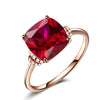 Women's Geometric Alloy Ring With Green Crystal Gemstone And Electroplated Finish Natural Style Finger Ring