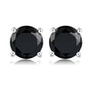 Women's Geometric Colored Zircon Copper Earrings Natural Style Fashion Jewelry Wholesale