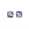 Women's Geometric Colored Zircon Copper Earrings Natural Style Fashion Jewelry Wholesale