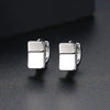 Women's Geometric Copper Earrings With Electroplated Finish Simple Fashion Jewelry For Wholesale
