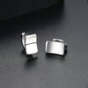 Women's Geometric Copper Earrings With Electroplated Finish Simple Fashion Jewelry For Wholesale