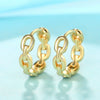 Women's Geometric Copper Earrings With Electroplating Fashion Minimalist Style