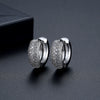 Women's Geometric Copper Zircon Earrings With Electroplated Finish Light Luxury Fashion Jewelry For Everyday Wear