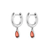Women's Geometric Dropshaped Copper Plated With Real Gold Zircon Earrings