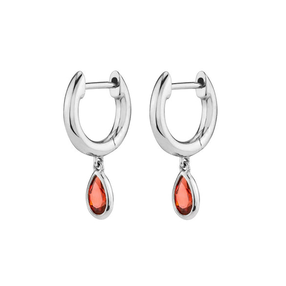 Women's Geometric Dropshaped Copper Plated With Real Gold Zircon Earrings
